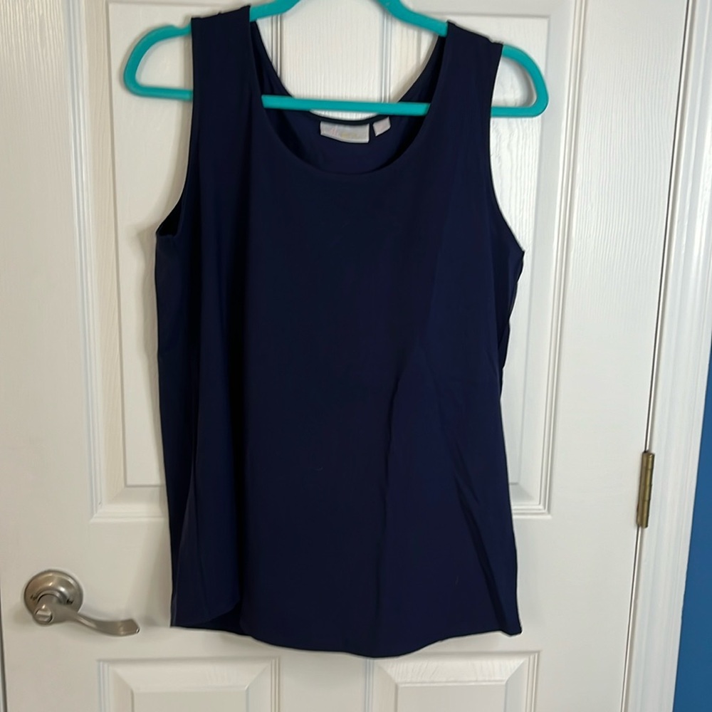 Belle nwot by Kim gravel tripleluxe knit tank top, medium